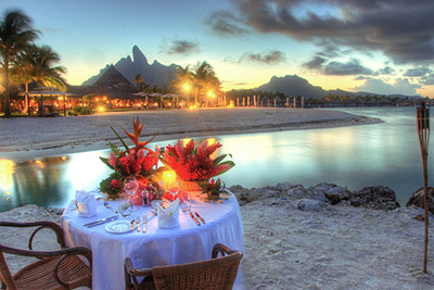 Candlelit Dinner on the Beach