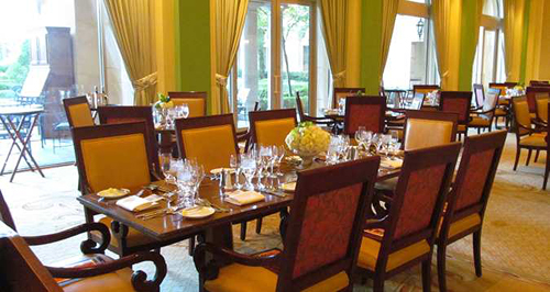 Dining at Medici Café Terrace