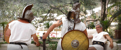 Gladiator Training on Our Honeymoon