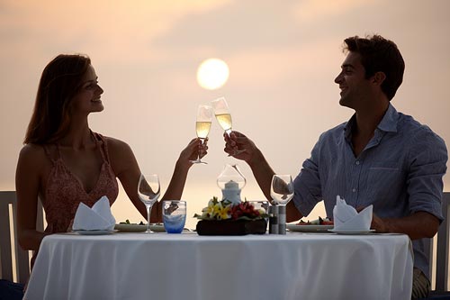 Romantic Lobster Dinner on The Beach